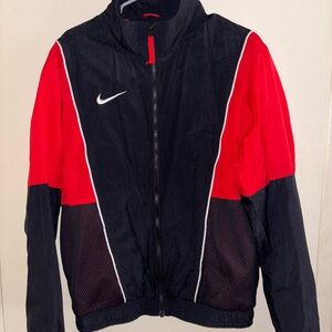Nike Men's Red and Black Jacket